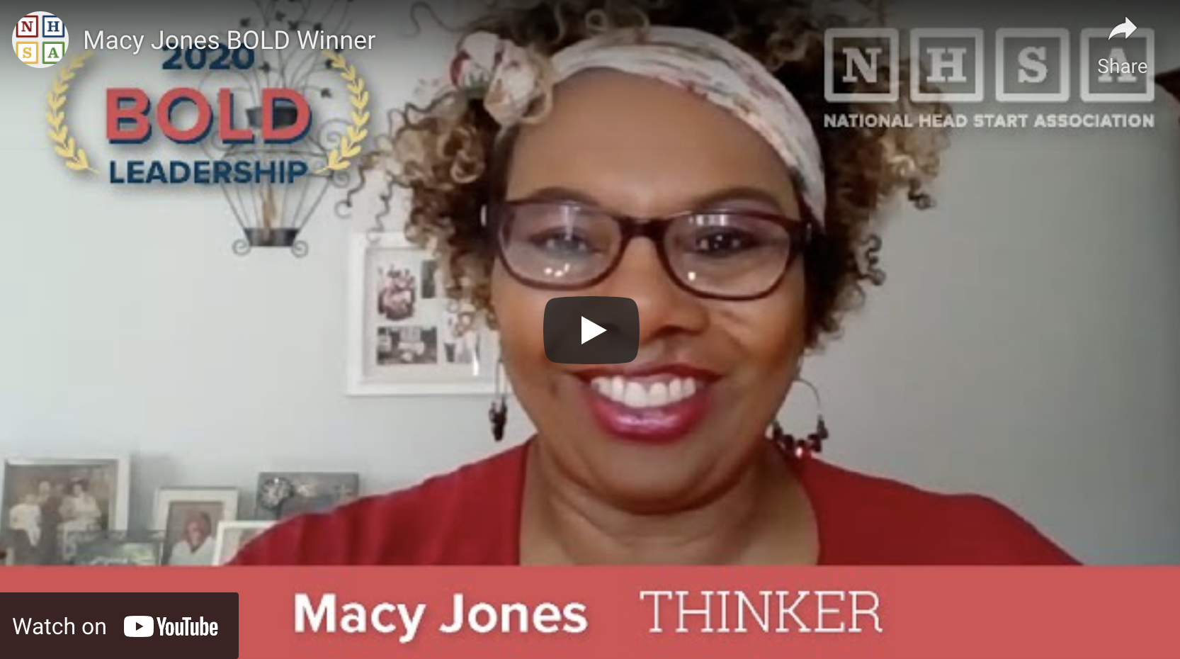 Macy Jones, Bold and Decisive Leader in Times of Crisis NHSA