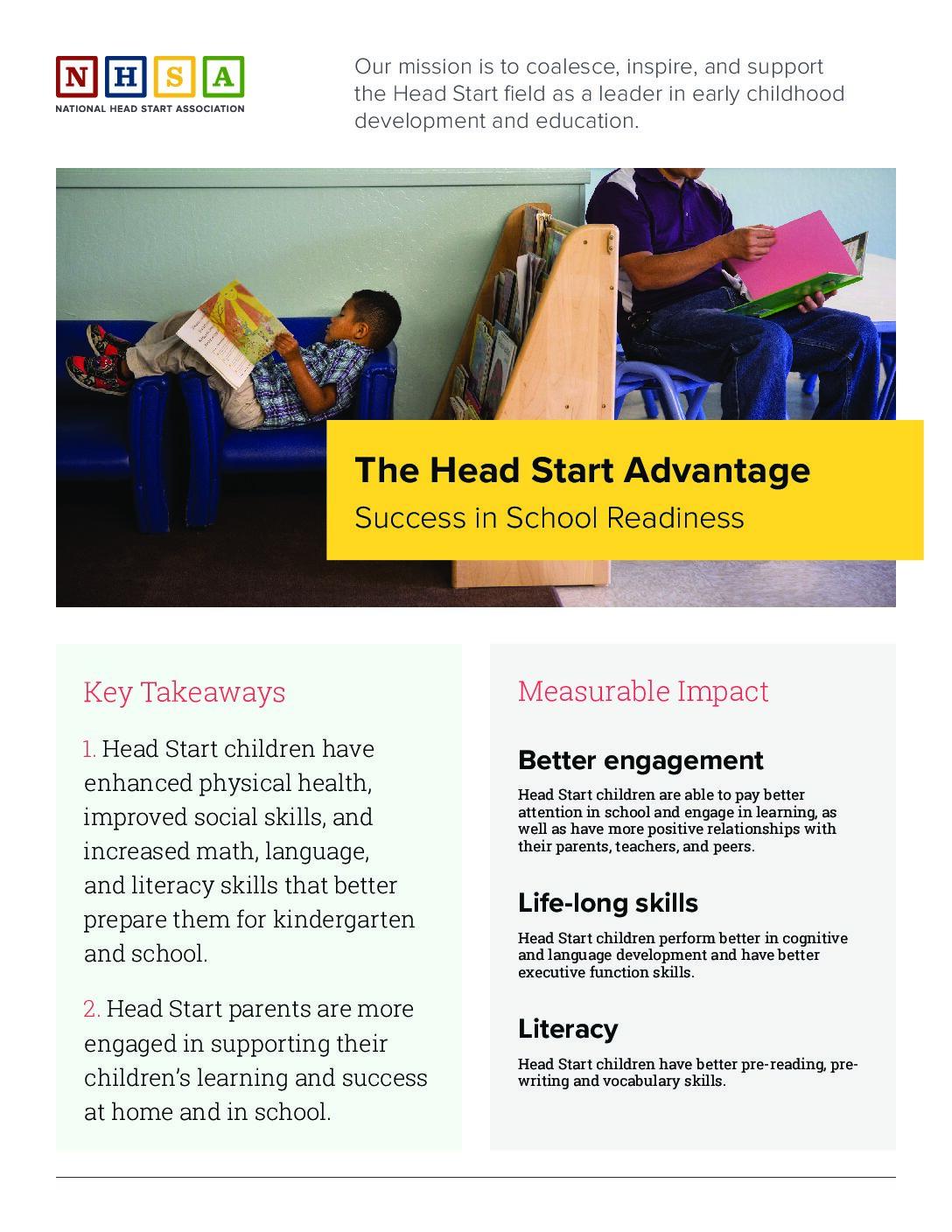 Head Start Advantage School Readiness NHSA