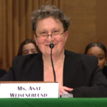 Ms. Anat Weisenfreund testifies before the Senate Committee on Banking