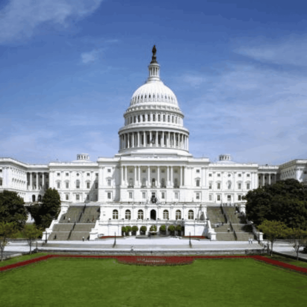 An image of the Capital Building in Washington D.C.